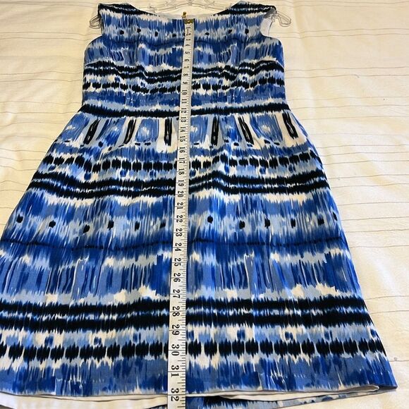 Tahari by Arthur Levine Batique Sleeveless Dress - Picture 5 of 7